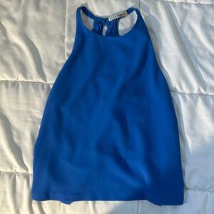 Alice + Olivia Blue Tank (Size 6)
